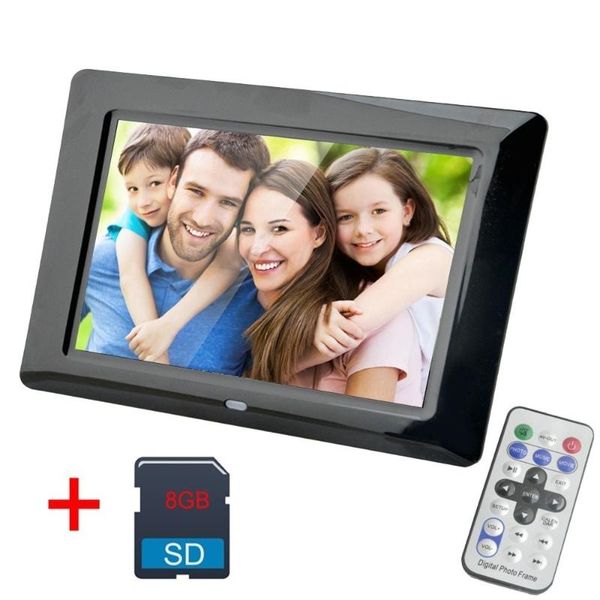 7 inch digital p frame 8gb led backlight electronic picture music video porta retrato digital
7 inch digital p frame 8gb led backlight electronic picture music video porta retrato digital