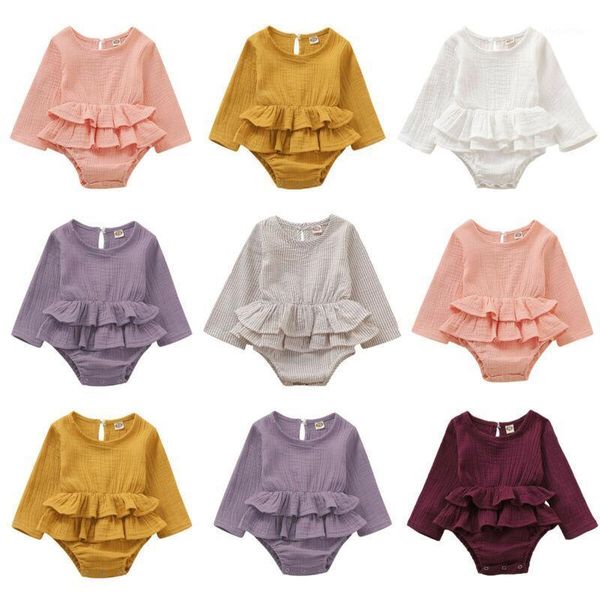 girl's dresses autumn casual born infant baby girl clothes long sleeve romper dress cotton&linen outfit1, Red;yellow
girl's dresses autumn casual born infant baby girl clothes long sleeve romper dress cotton&linen outfit1, Red;yellow