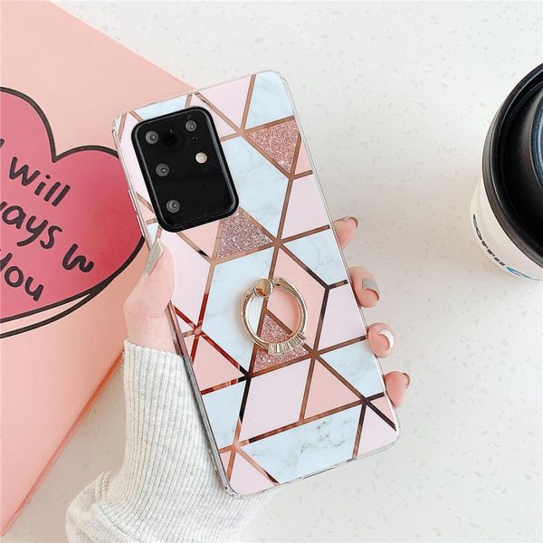 for huawei p40 plating colorful geometric pattern mosaic marble tpu mobile phone case rhinestone stand ring
for huawei p40 plating colorful geometric pattern mosaic marble tpu mobile phone case rhinestone stand ring