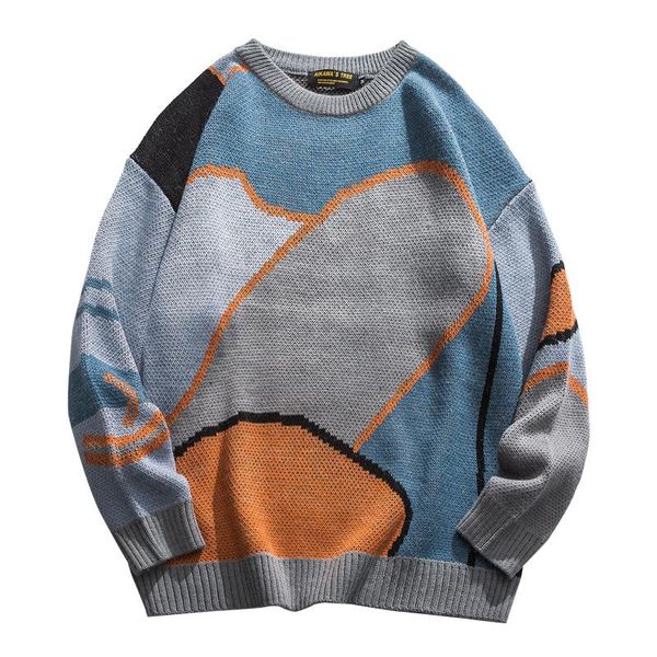men's sweaters pullover winter men sweater blouse fashion big size mens clothes vetement homme harajuku 2021 ea60my, White;black
men's sweaters pullover winter men sweater blouse fashion big size mens clothes vetement homme harajuku 2021 ea60my, White;black