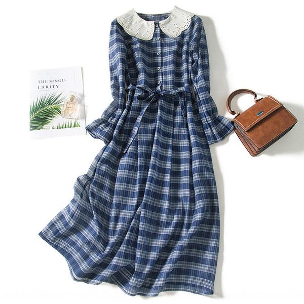 blue plaid silk cotton for women 2020 dress dressdoll dressnew summer loose doll collar mulberry silk medium-length dress a0219 okux1, Black;gray
blue plaid silk cotton for women 2020 dress dressdoll dressnew summer loose doll collar mulberry silk medium-length dress a0219 okux1, Black;gray