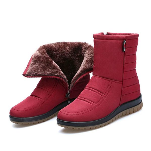 timetangpromotion women's snow boots woman ankle platform wedges fashion slip-on new winter plus velvet waterproof warmshoese925, Black
timetangpromotion women's snow boots woman ankle platform wedges fashion slip-on new winter plus velvet waterproof warmshoese925, Black
