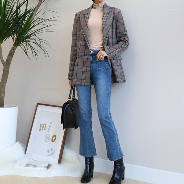 vintage double breasted plaid women blazer pockets jackets female retro suits coat feminino blazers outerwear1, White;black
vintage double breasted plaid women blazer pockets jackets female retro suits coat feminino blazers outerwear1, White;black