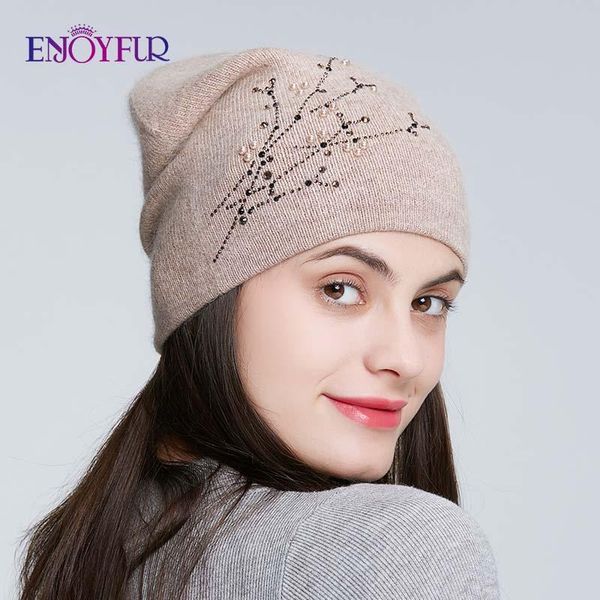 beanie/skull caps enjoyfur rhinestones knitted winter hats for women warm angora female cap lady's autumn thick beanies, Blue;gray
beanie/skull caps enjoyfur rhinestones knitted winter hats for women warm angora female cap lady's autumn thick beanies, Blue;gray