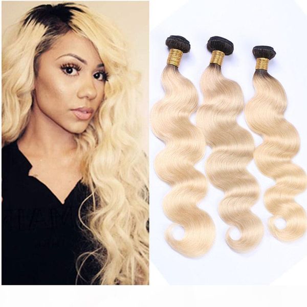 malaysian human hair 3 pieces lot body wave hair extensions 10-28inch 1b 613 ombre hair wefts 1b 613, Black 
malaysian human hair 3 pieces lot body wave hair extensions 10-28inch 1b 613 ombre hair wefts 1b 613, Black