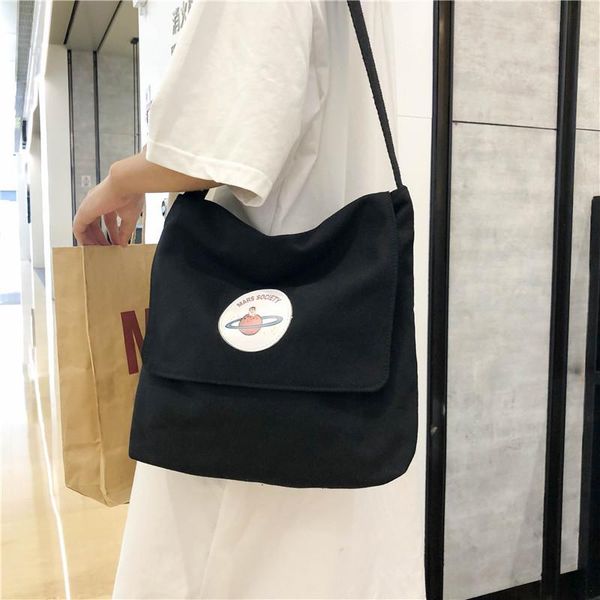 women canvas shoulder bag harajuku flap handbag casual tote female simple vintage messenger bags fashion travel crossbody bag
women canvas shoulder bag harajuku flap handbag casual tote female simple vintage messenger bags fashion travel crossbody bag