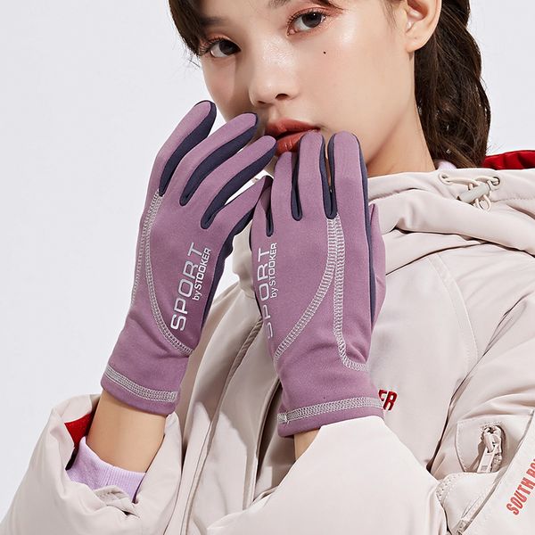 gloves winter women plus plush sports outdoor riding mountaineering five fingers cute warm, cold proof and antie students, Blue;gray
gloves winter women plus plush sports outdoor riding mountaineering five fingers cute warm, cold proof and antie students, Blue;gray