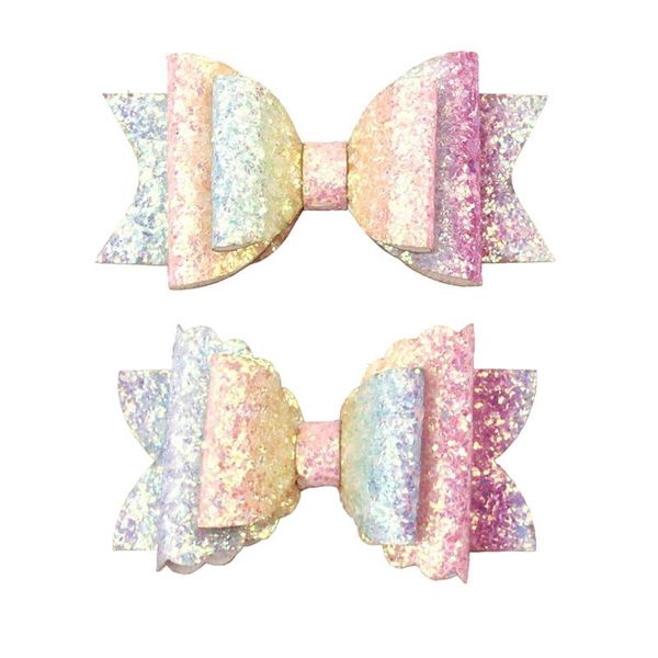 rainbow mermaid hair bows pastel dovetail hair clip leather girls hairgrips hairpins bowknot barrettes princess accessories, Slivery;white
rainbow mermaid hair bows pastel dovetail hair clip leather girls hairgrips hairpins bowknot barrettes princess accessories, Slivery;white