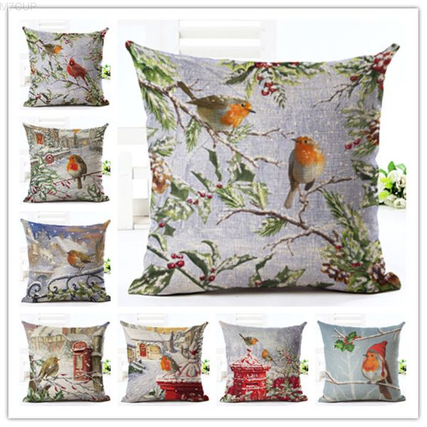 eco friendly christmas snow birds home decorative sofa cushion throw pillow case cotton linen square pillows
eco friendly christmas snow birds home decorative sofa cushion throw pillow case cotton linen square pillows