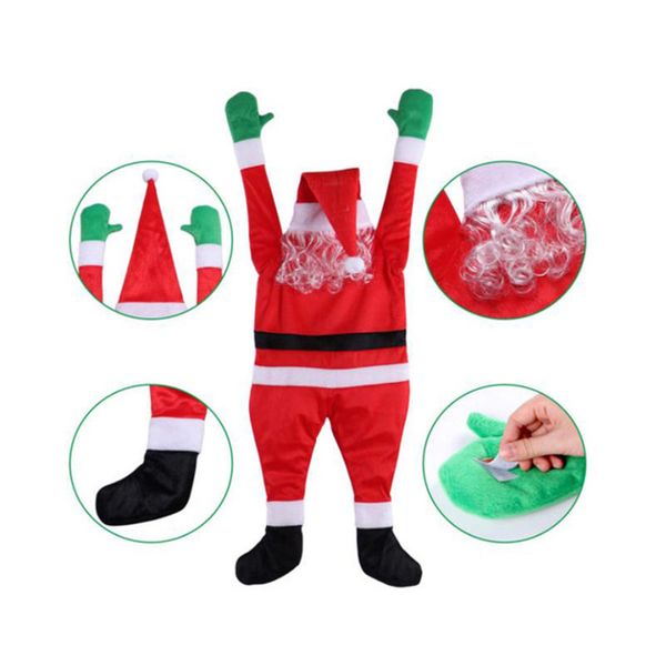 christmas santa claus pendant decor hanging lint santa clothes xmas 2021 happy new year door window car decoration festival gift f110701
christmas santa claus pendant decor hanging lint santa clothes xmas 2021 happy new year door window car decoration festival gift f110701