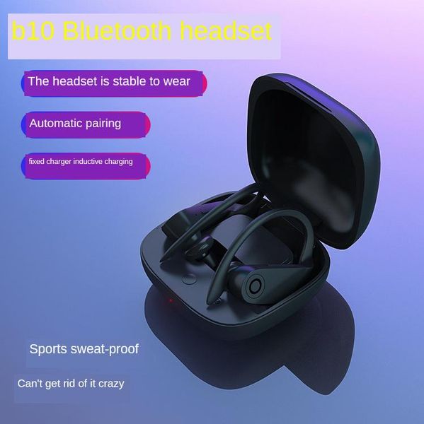 the new b10 bluetooth headset tws true wireless sports ear-mounted 5.0 with wireless charging
the new b10 bluetooth headset tws true wireless sports ear-mounted 5.0 with wireless charging