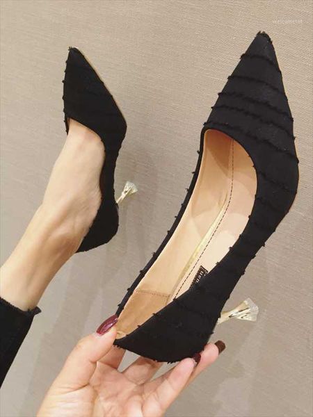 2020 high heels girl thin heels new spring korean version of the net red princess banquet bridesmaid pointed small fresh heel sh1, Black
2020 high heels girl thin heels new spring korean version of the net red princess banquet bridesmaid pointed small fresh heel sh1, Black
