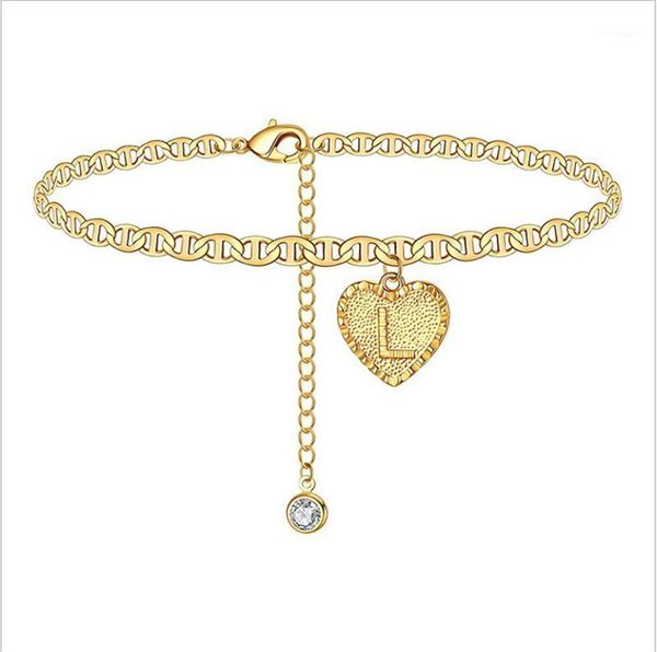 bangle heart anklet initials ankle bracelet for women gold color zircon letter barefoot accessories leg chrismas jewelry gifts1, Black
bangle heart anklet initials ankle bracelet for women gold color zircon letter barefoot accessories leg chrismas jewelry gifts1, Black