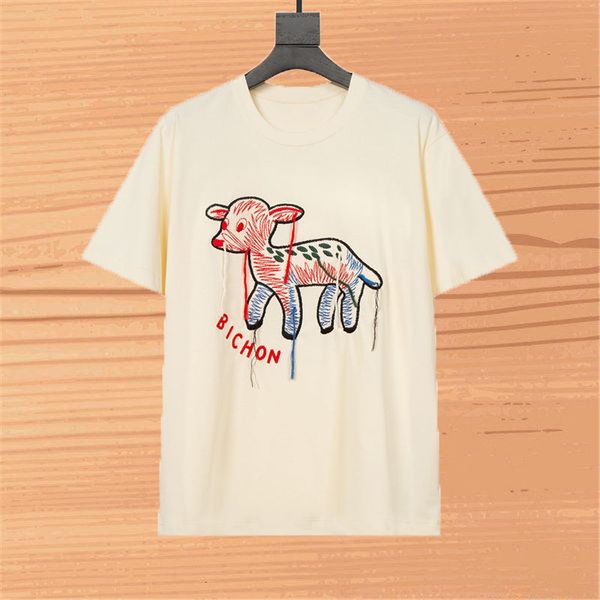 fashion stylist womens t shirt 2021 men women couples bichon embroidery tshirt hip hop tees for woman, White
fashion stylist womens t shirt 2021 men women couples bichon embroidery tshirt hip hop tees for woman, White