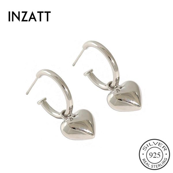 stud inzareal 925 sterling silver geometric heart earrings for fashion women party fine jewelry hiphop accessories gift, Golden;silver
stud inzareal 925 sterling silver geometric heart earrings for fashion women party fine jewelry hiphop accessories gift, Golden;silver
