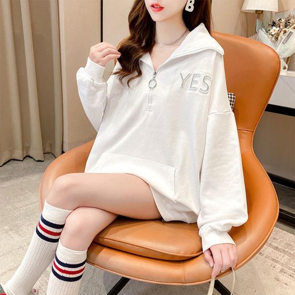 eayyg 2020 cotton korean large sweater style fashion women's sweater sweaterleisure medium women's ins fashion length new bjpyw, Black
eayyg 2020 cotton korean large sweater style fashion women's sweater sweaterleisure medium women's ins fashion length new bjpyw, Black