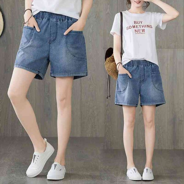 summer korea style fashion women baggy elastic waist solid color double pocket simple slim casual straight denim shorts, White;black
summer korea style fashion women baggy elastic waist solid color double pocket simple slim casual straight denim shorts, White;black
