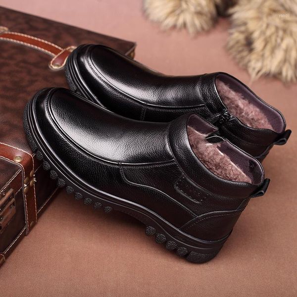 boots genuine leather winter men fashion footwear shoes business casual snow zapatos de hombre1, Black
boots genuine leather winter men fashion footwear shoes business casual snow zapatos de hombre1, Black