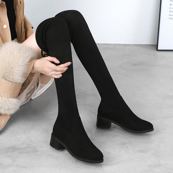 boots 2021 heels women shoes over knee winter woman suede boot ladies thigh high 942375 snow shoe big size, Black
boots 2021 heels women shoes over knee winter woman suede boot ladies thigh high 942375 snow shoe big size, Black