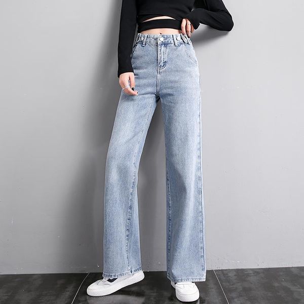 casual denim blue jeans women high waist straight plus size cowboy ladies pants button long length fashion jeans boyfriends
casual denim blue jeans women high waist straight plus size cowboy ladies pants button long length fashion jeans boyfriends