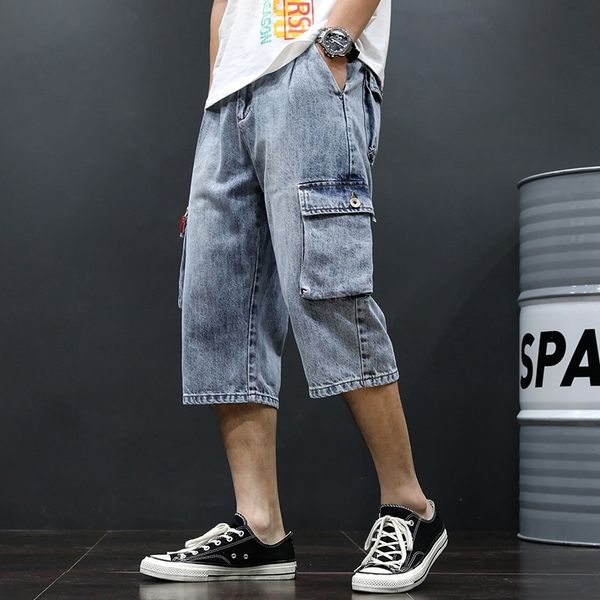 cdfzc autumn new overalls jeans and jeansjeans multi-pocket pants men's pants loose blue capri large size light straight tide youth ove
cdfzc autumn new overalls jeans and jeansjeans multi-pocket pants men's pants loose blue capri large size light straight tide youth ove