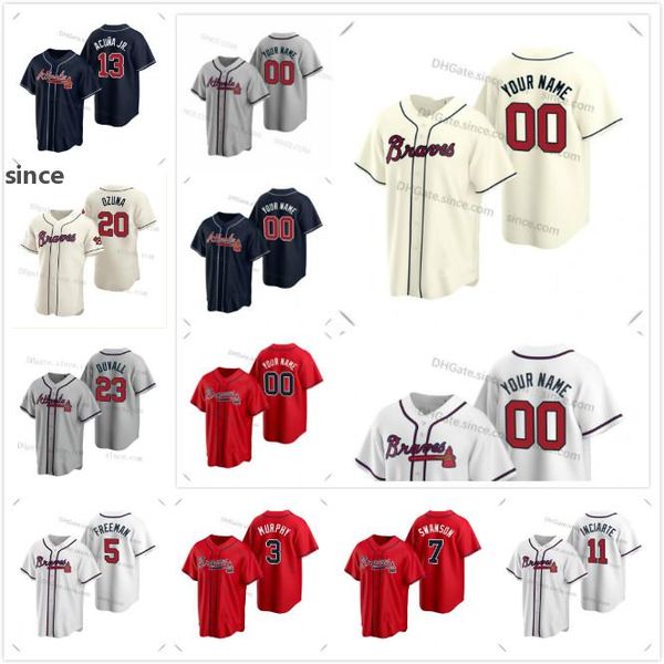 customize #13 ronald acuna jr. baseball jersey marcell ozuna adam duvall murphy freddie an swanson jones albies blank braves jerseys stitche, Black
customize #13 ronald acuna jr. baseball jersey marcell ozuna adam duvall murphy freddie an swanson jones albies blank braves jerseys stitche, Black