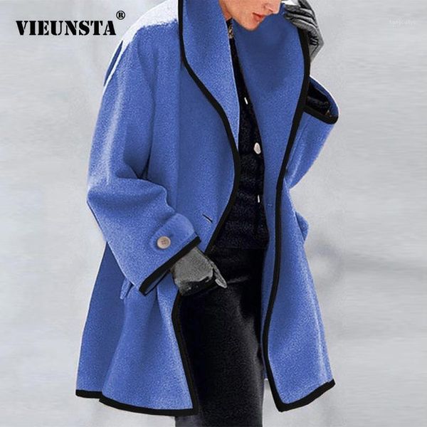 2020 autumn winter hooded wool coat women vintage single button solid long cardigan jacket femme long sleeve pocket outwear 5xl1, Black
2020 autumn winter hooded wool coat women vintage single button solid long cardigan jacket femme long sleeve pocket outwear 5xl1, Black