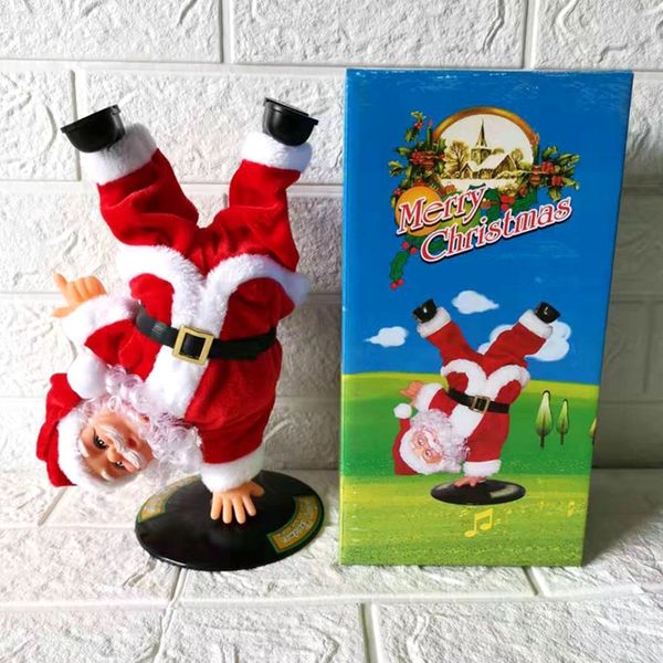 creative new electric handstand toy doll street dance santa claus doll with music children's toys and gifts cn9tv
creative new electric handstand toy doll street dance santa claus doll with music children's toys and gifts cn9tv
