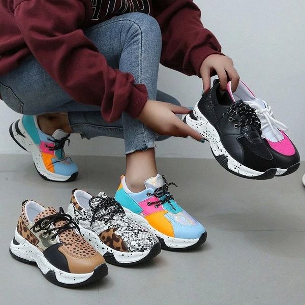 nausk leopard women sneakers comfort platform mixed colors female sports shoes lace up breathable casual shoes plus size #lq66
nausk leopard women sneakers comfort platform mixed colors female sports shoes lace up breathable casual shoes plus size #lq66