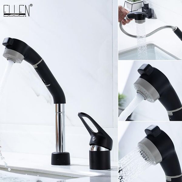 ellen bathroom sink faucet 2 holes pull out water mixer tap cold deck mounted black basin sink fauets el3533
ellen bathroom sink faucet 2 holes pull out water mixer tap cold deck mounted black basin sink fauets el3533
