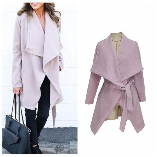 2020 winter lapel mid-length slim frenulum coat women casual korean fashion cardigan elegant temperament commuting outwear new1, Black
2020 winter lapel mid-length slim frenulum coat women casual korean fashion cardigan elegant temperament commuting outwear new1, Black