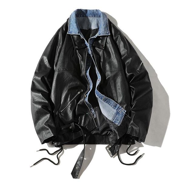 bomber jackets men pu motorcycle 2021 spring autumn fashion hip hop tracksuit jacket coat men windbreaker jacket male with belt, Black;brown
bomber jackets men pu motorcycle 2021 spring autumn fashion hip hop tracksuit jacket coat men windbreaker jacket male with belt, Black;brown