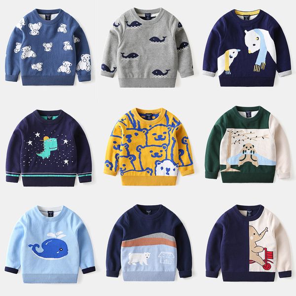 children sweater autumn winter fashion pullover cartoon partern printed boys sweaters kids baby jumper clothes, Blue
children sweater autumn winter fashion pullover cartoon partern printed boys sweaters kids baby jumper clothes, Blue