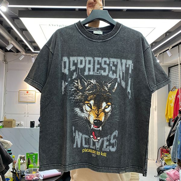 shirts t shirt hip hop men women wolf print tee oversize vintage short sleeve real pics, White;black
shirts t shirt hip hop men women wolf print tee oversize vintage short sleeve real pics, White;black