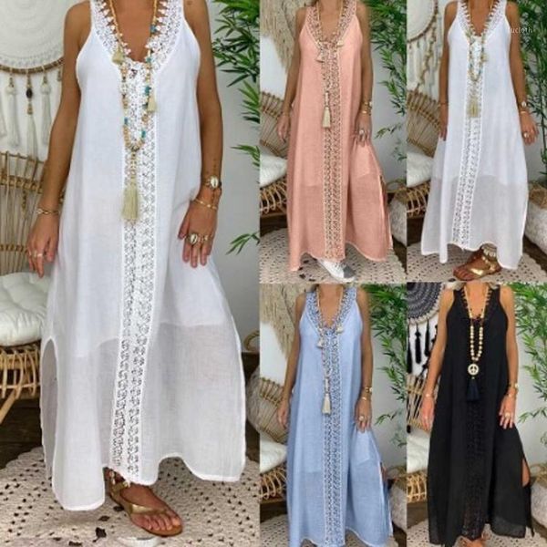 pure color summer maxi dress lace trending fashion clothing v neck women summer dress 20201, Black;gray
pure color summer maxi dress lace trending fashion clothing v neck women summer dress 20201, Black;gray