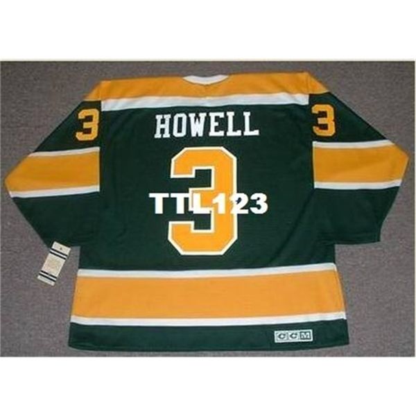 121 #3 harry howell california golden seals 1970 ccm vintage home hockey jersey or custom any name or number retro jersey, Black
121 #3 harry howell california golden seals 1970 ccm vintage home hockey jersey or custom any name or number retro jersey, Black