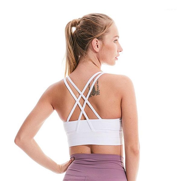 gym clothing sports bra high-strength shockproof no rims yoga tank women fitness running workout vest1, White;black
gym clothing sports bra high-strength shockproof no rims yoga tank women fitness running workout vest1, White;black