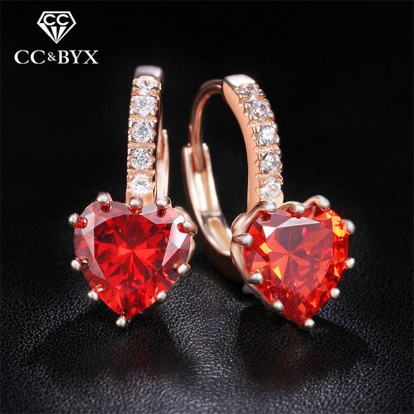 women earrings love heart stud earring red crystal cz fine jewelry silver plated boucles d'oreilleos brincos e014, Golden;silver
women earrings love heart stud earring red crystal cz fine jewelry silver plated boucles d'oreilleos brincos e014, Golden;silver