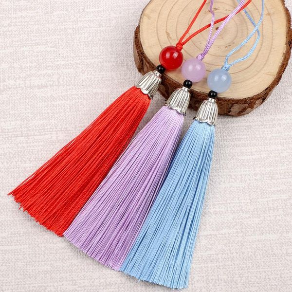 5pcs 15cm jade bead metal caps tassel pendant diy crafts material polyester tassel trim car hang decoration fringe accessories h jllspy
5pcs 15cm jade bead metal caps tassel pendant diy crafts material polyester tassel trim car hang decoration fringe accessories h jllspy