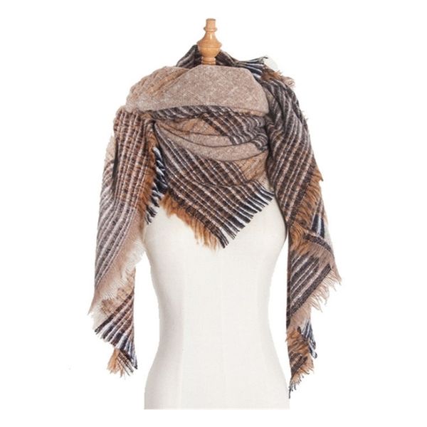 new autumn winter cashmere-like large double-sided color plaid scarf women's shawl 021222 201027, Blue;gray
new autumn winter cashmere-like large double-sided color plaid scarf women's shawl 021222 201027, Blue;gray