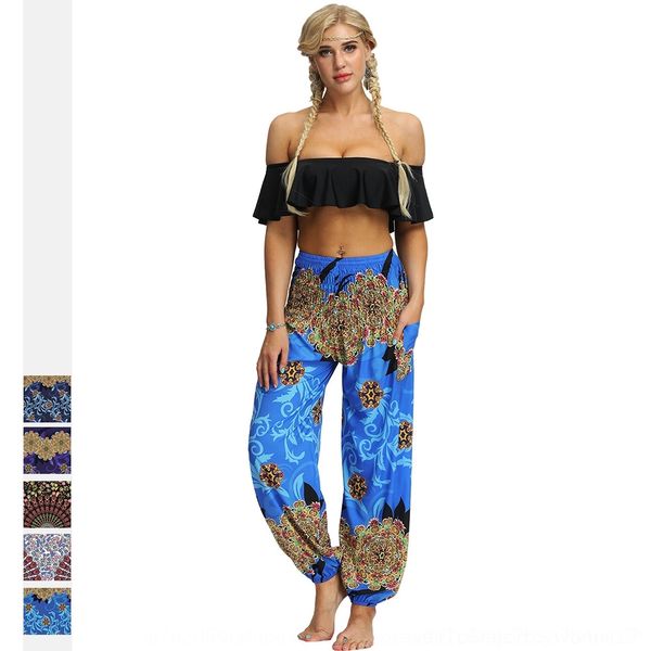 aetjw national style digital size women's corset loose ethnic lantern yoga dance pants casual large printing lantern pants dbmya, Gray 
aetjw national style digital size women's corset loose ethnic lantern yoga dance pants casual large printing lantern pants dbmya, Gray