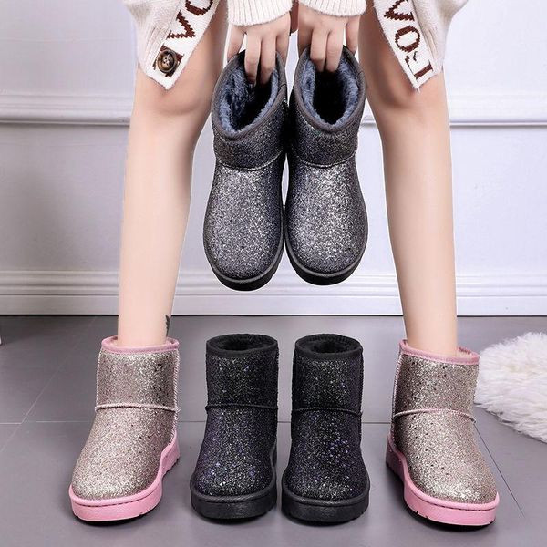 snow women boots winter flat shoes female sequined cloth ankle boots warm plush ankle boot round toe antiskid black pink grey
snow women boots winter flat shoes female sequined cloth ankle boots warm plush ankle boot round toe antiskid black pink grey