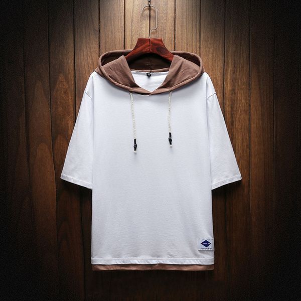 men's sweatshirt casual brown khaki white grey hip hop street wear sweatshirts skateboard hoodie short sleeves blouse lj200826, Black
men's sweatshirt casual brown khaki white grey hip hop street wear sweatshirts skateboard hoodie short sleeves blouse lj200826, Black