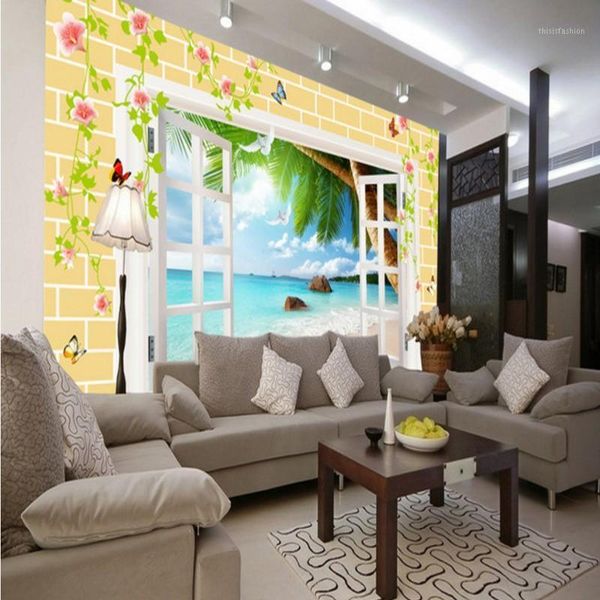 drop shipping custom mural 3d windows outside the sea mural bedroom living room lobby wallpaper decorative painting 3d wallpaper1
drop shipping custom mural 3d windows outside the sea mural bedroom living room lobby wallpaper decorative painting 3d wallpaper1