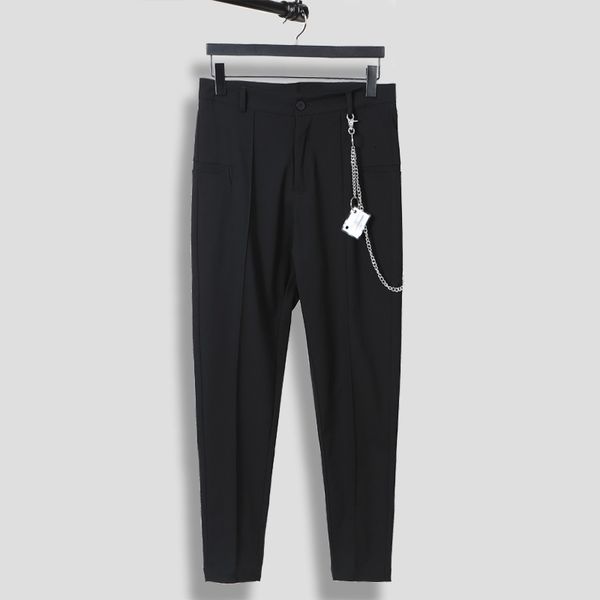 2021 New Original Spring Summer British Department of Current Metal Slim Casual Black Decoration Feet Nine Men R2Z5
2021 New Original Spring Summer British Department of Current Metal Slim Casual Black Decoration Feet Nine Men R2Z5
