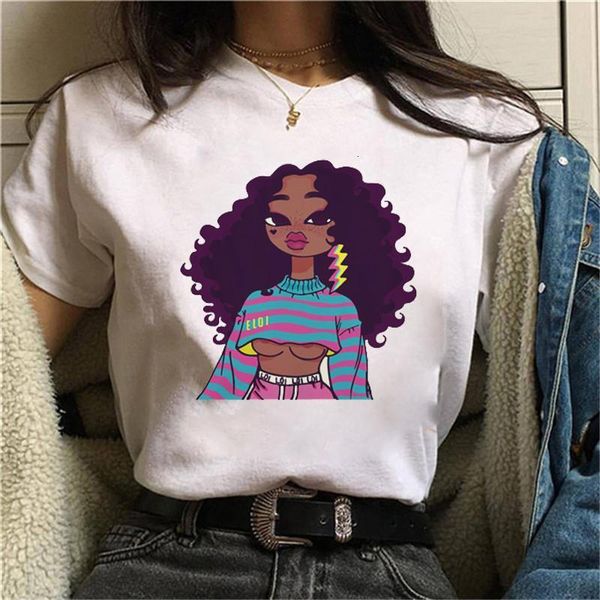 maycaur fashion black girl printed t shirt women melanin poppin tshirt harajuku 90s tumblr tee femme shirts camiseta mujer, White
maycaur fashion black girl printed t shirt women melanin poppin tshirt harajuku 90s tumblr tee femme shirts camiseta mujer, White
