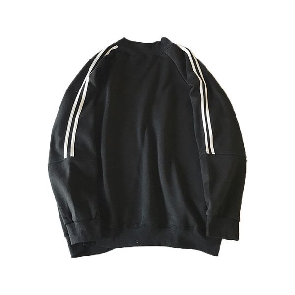 autumn winter hip hop sweatshirts mens streetwear pullover cotton harajuku sweatshirt style big yards side stripe decoration, White;black
autumn winter hip hop sweatshirts mens streetwear pullover cotton harajuku sweatshirt style big yards side stripe decoration, White;black