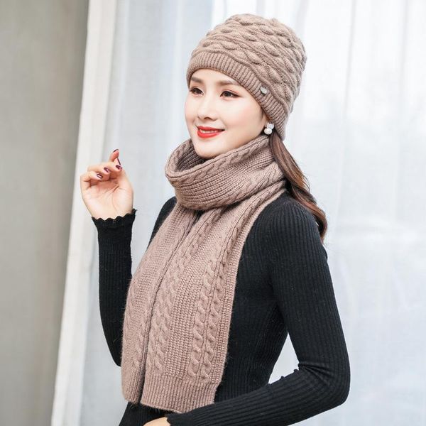 fashion hat scarf set female women knitted caps scarf set hats and scarves sets windproof warm winter hats for mother gift, Blue;gray
fashion hat scarf set female women knitted caps scarf set hats and scarves sets windproof warm winter hats for mother gift, Blue;gray