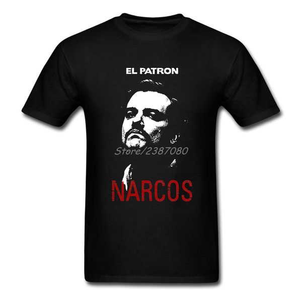 sport pop pablo escobar t shirt harajuku clothes cotton big size short sleeve custom men's shirts