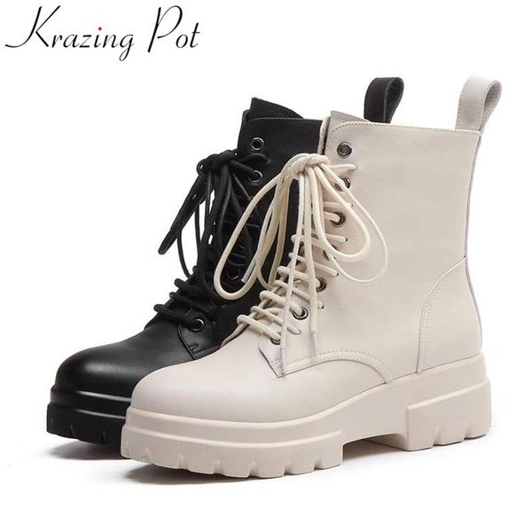 2021 big size cow leather motorcycles boots comfortable round toe high heel office lady college style platform ankle boots l1f8, Black
2021 big size cow leather motorcycles boots comfortable round toe high heel office lady college style platform ankle boots l1f8, Black